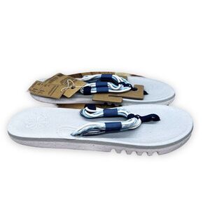Nike Ecohaven  Flip Flops Sandals Men's‎ 14 Mystic Blue DH0293 Slides Sandals